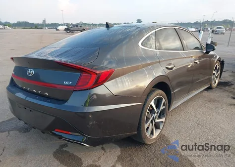 2022 Hyundai Sonata Sel Plus z USA, uszkodzony, nr VIN 5NPEJ4J23NH138801